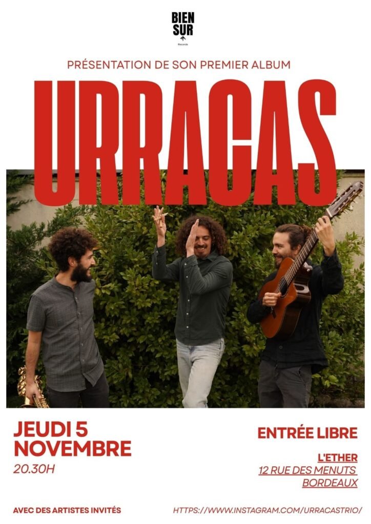Urracas présente son premier album en concert