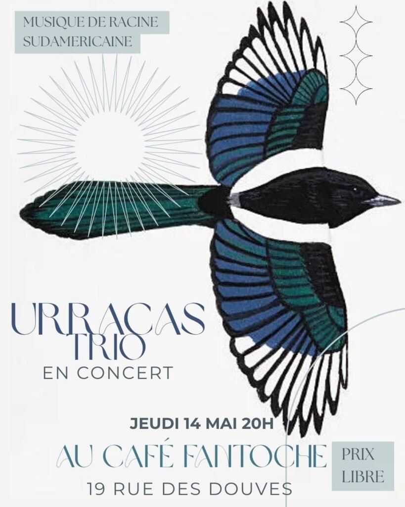 Urracas Trio en concert au Café Fantoche